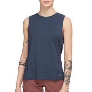 Arc'teryx Women's Blue Remige Outdoor Athletic Sleeveless Top Size Small